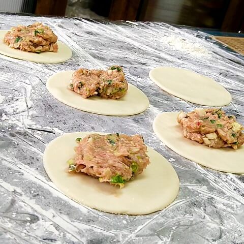 餃子の餡 手づくり餃子